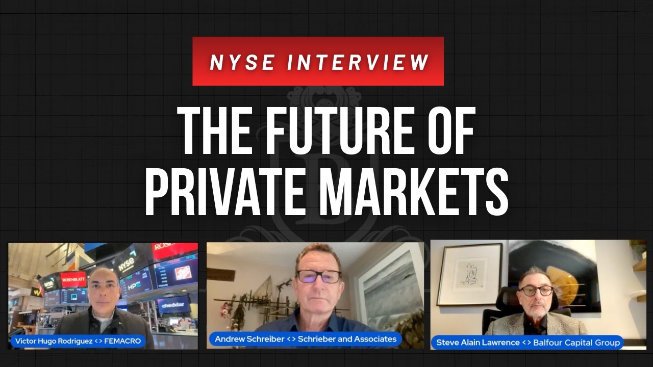 Private Markets & Capital Formation: Andrew Schreiber | NYSE Interview