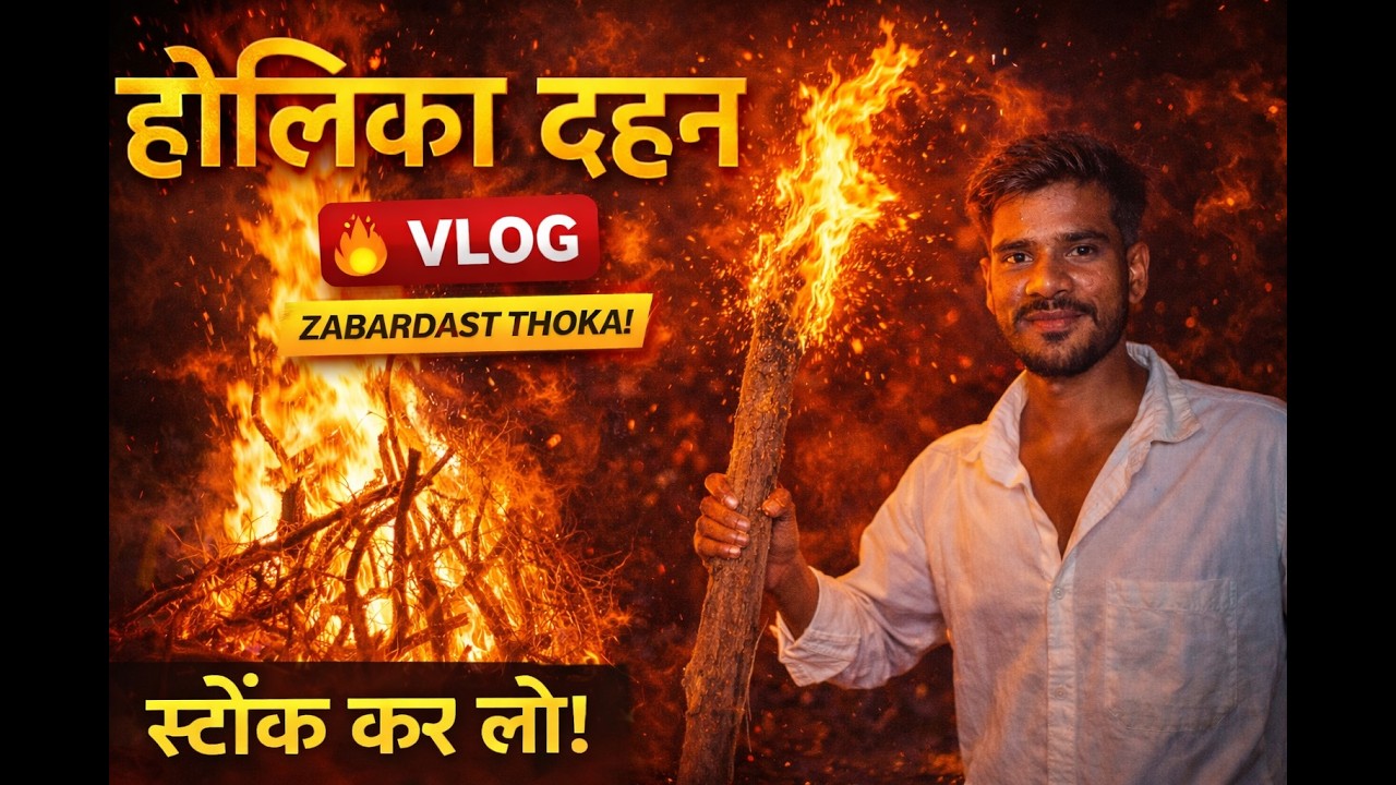 होलिका दहन 🔥 || full video watch ❤️ ||