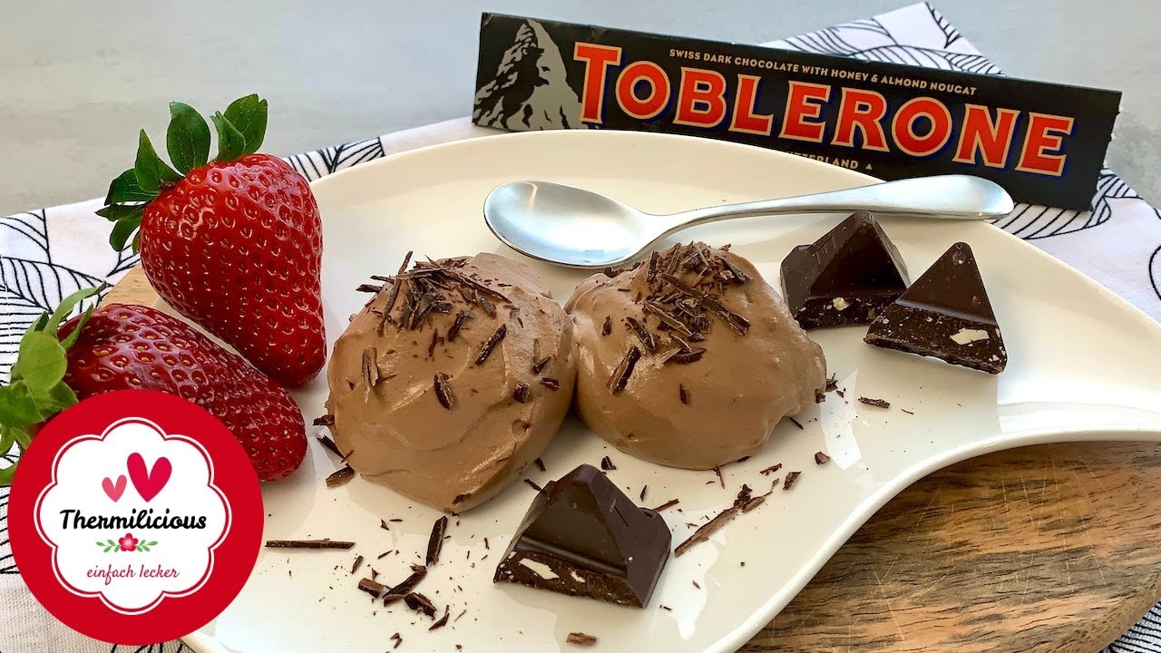 Schnelle Toblerone® Mousse Thermomix® TM5/TM6
