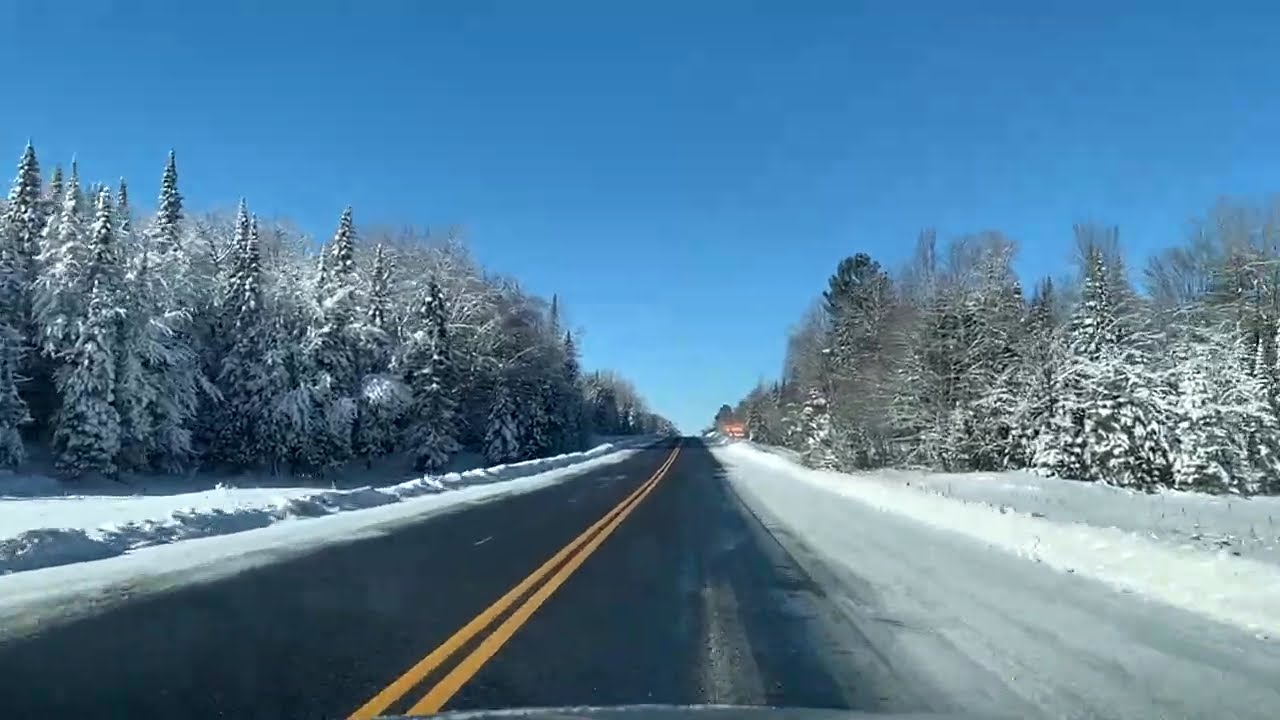 Canadian Winter Wonderland January 2nd 2026 Driving - Episode 3720