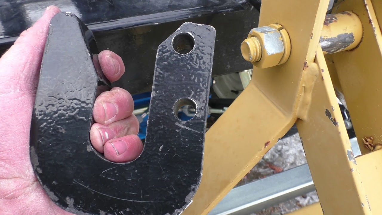 The best way to fix a category 1 3 point Quick hitch! Harbor Freight and others.
