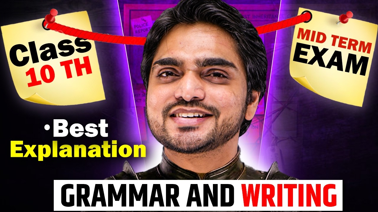 🔴LIVE | CLASS 10th/9th FULL GRAMMAR SYLLABUS COVERED | ONE SHOT | TRICKS/EXPLAINATION