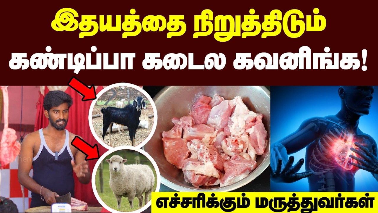 இது தெரியாம ஆட்டுக்கறி வாங்கிடாதீங்க நொடிபொழுதில் உயிர் போகிடும் 😨😨| 98% proven | Mutton.