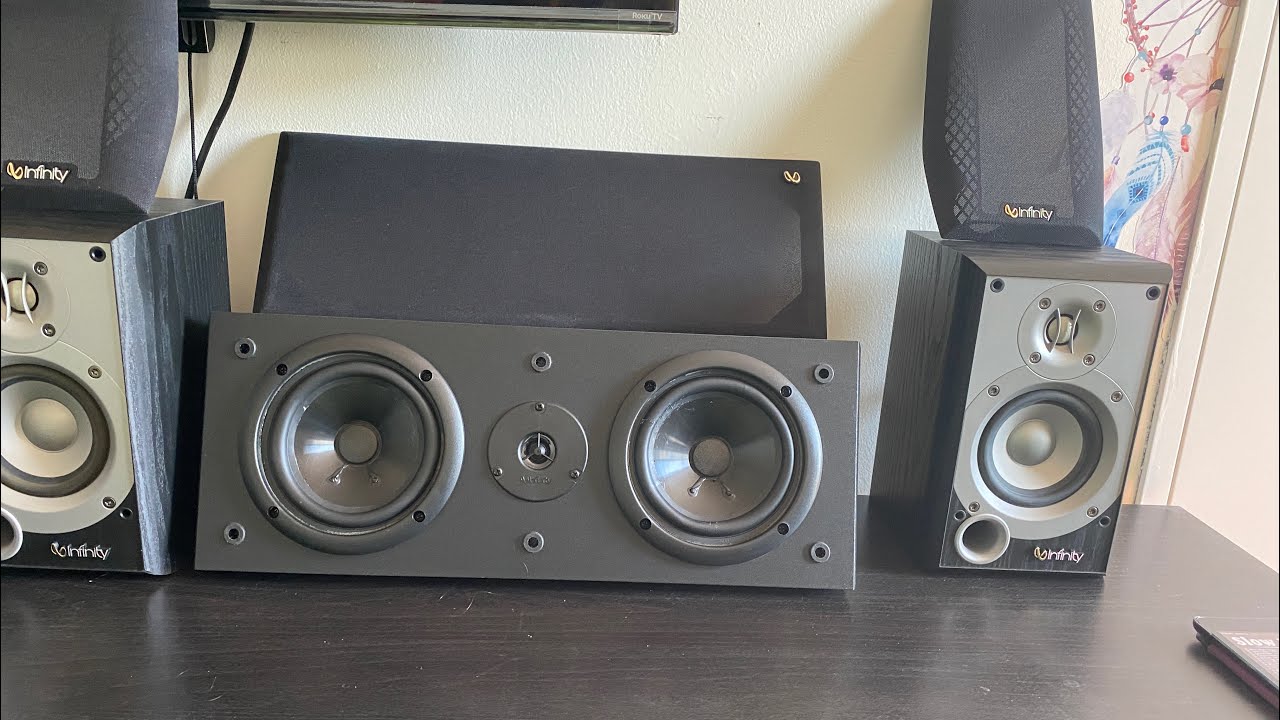 Infinity Primus 140 and Center Speaker
