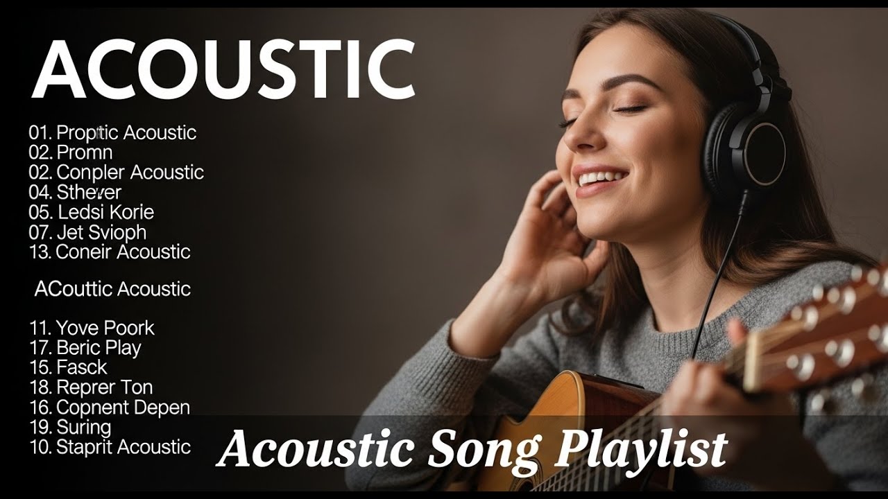 ACOUSTIC MUSIC PLAYLIST Vol 【1801】 Chill Acoustic Playlist