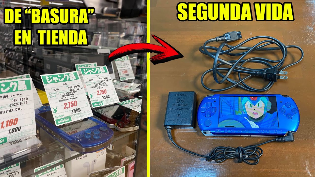 ARMANDO UNA PSP PARA EMULAR EN JAPON (POR PARTES) | PRECIO EN 2021 | VIDEOJUEGOS RETRO