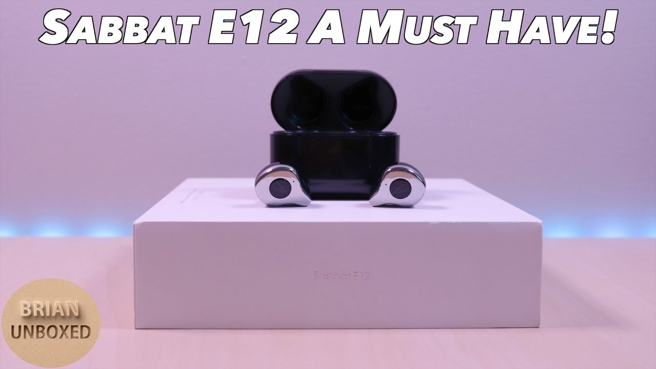 Sabbat E12 - These earbuds are a must have! (Review & Mic Sample)