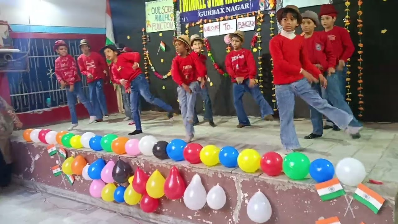 Enna minna dicca dance performance by 3rd std.