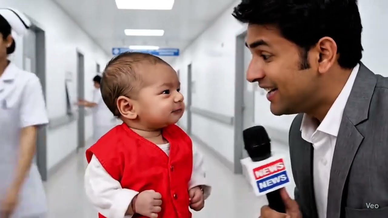 Viral Baby Interviews 😂 Funny Newborn Baby's First Interview #babyinterview #viral #babytalk #video 