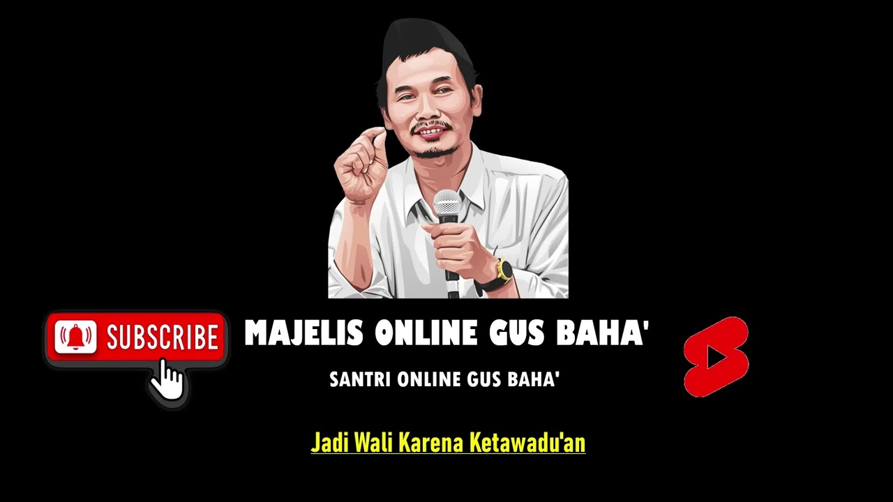 Majelis Online Gus Baha' #shorts : Jadi Wali Karena Ketawaduan