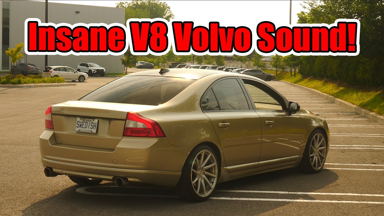 Выхлопная система Volvo S80 V8 Custom. ЗВУЧИТ СУМАСШЕДШЕ!