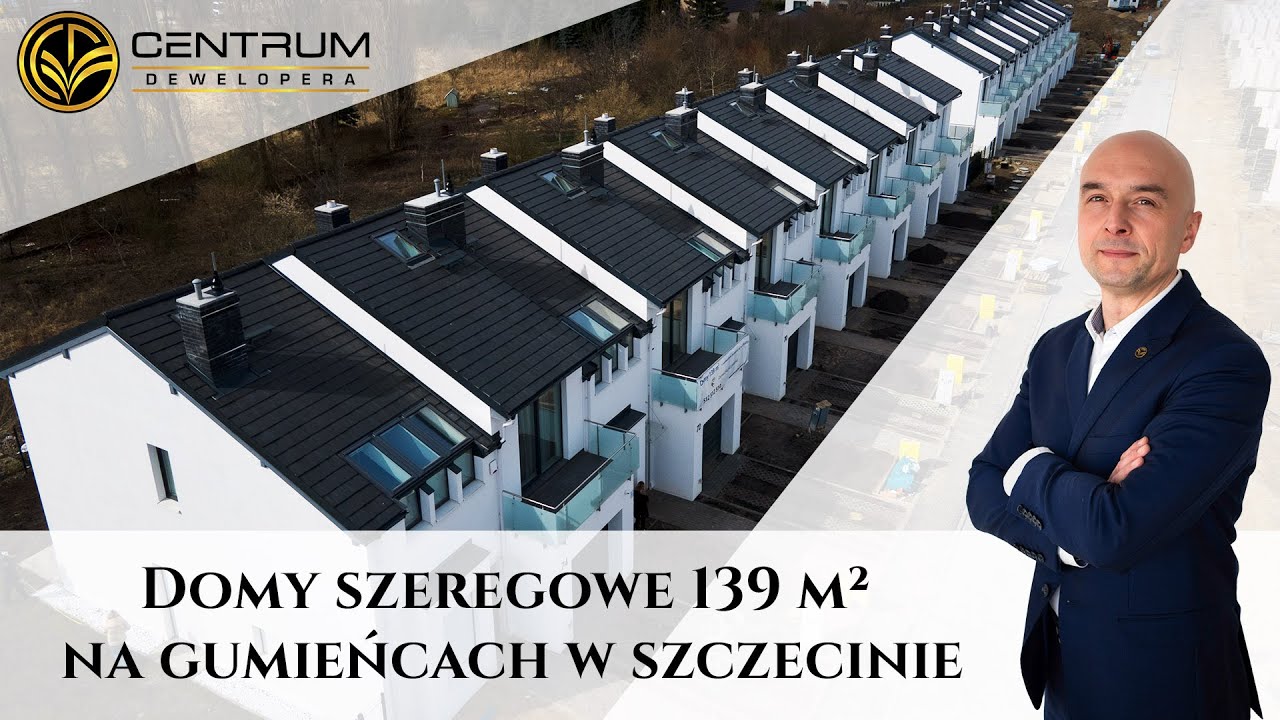 Prezentacja domów szeregowych na Gumieńcach w Szczecinie!