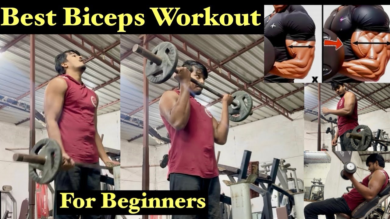 Best Biceps Exercise For Beginners | Huge Arms Workout