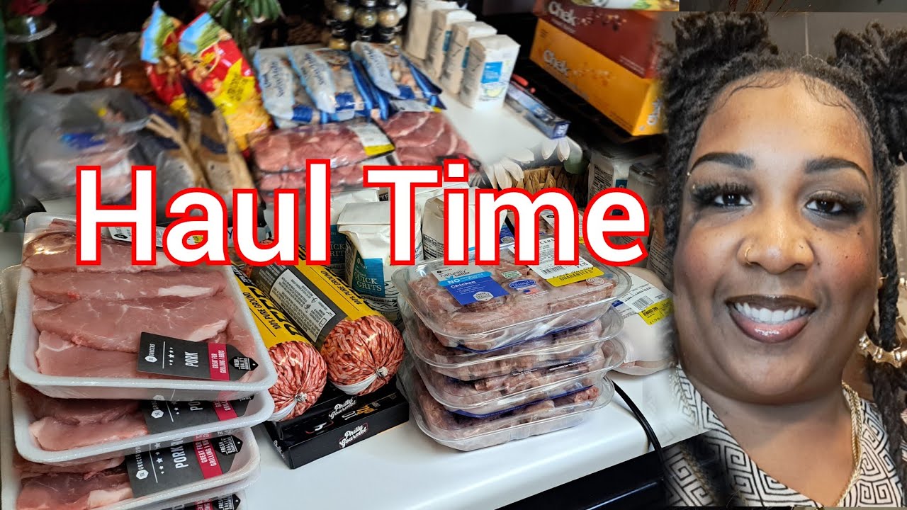 GOT A GROCERY HAUL WENT GROCERY SHOPPING AND CLEARED THE SHELVES WITH THE BOGO DEALS