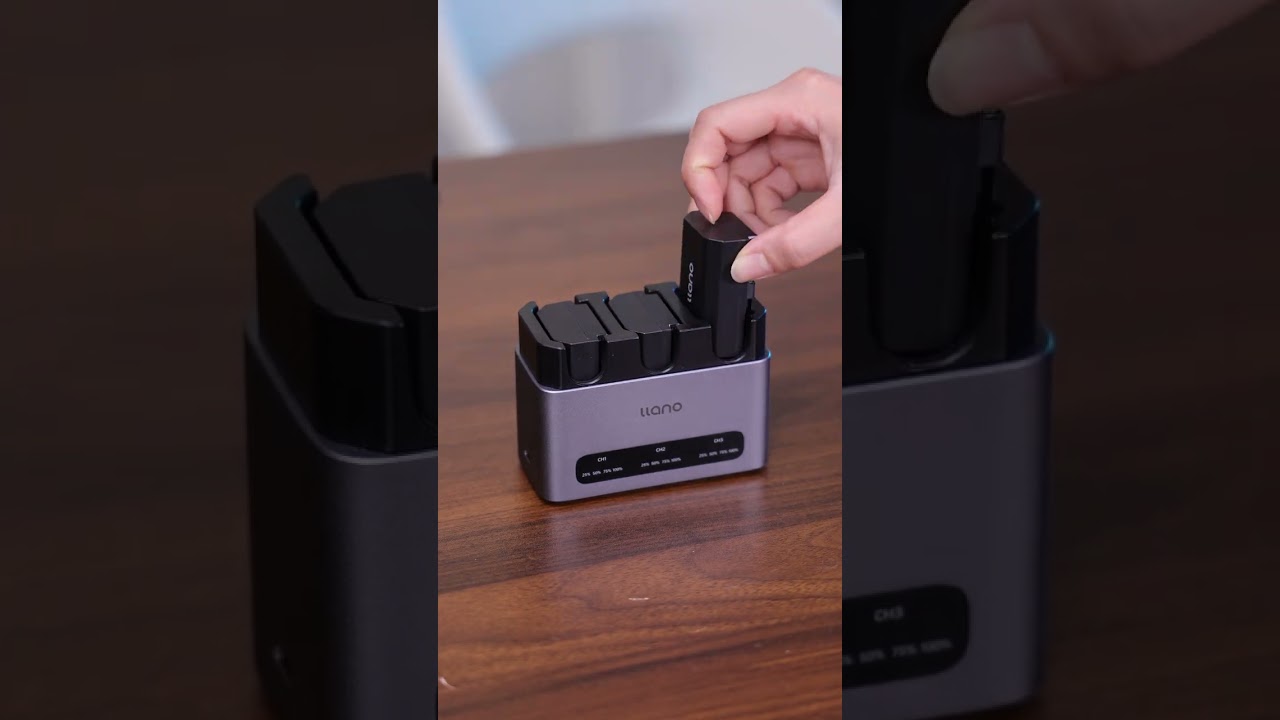 Unboxed the LLANO Sony CM3 3-slot charger