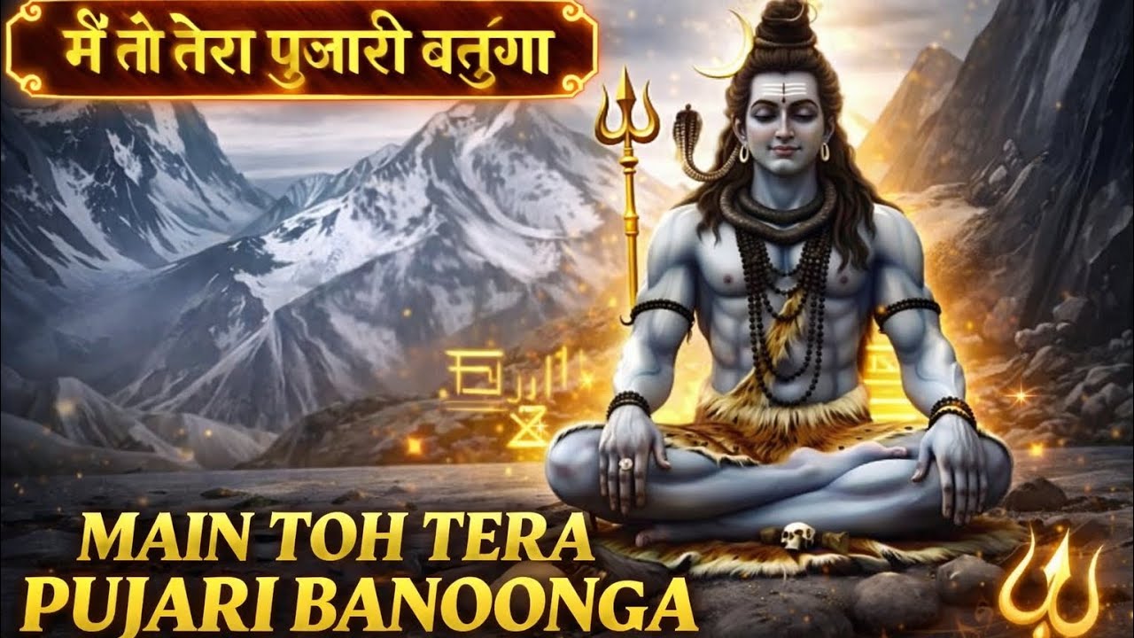 🌼Latest soulful bhjan mahadev 🌼Mai to tera pujari bnauga!