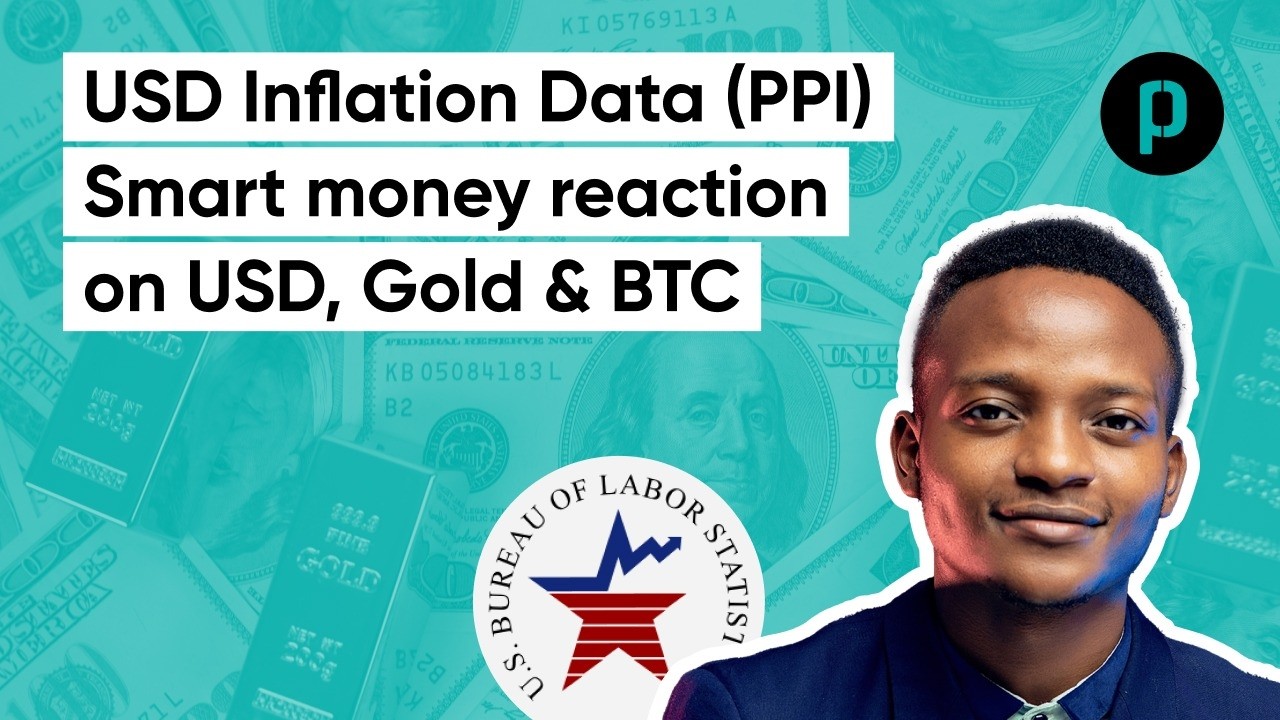 USD Inflation Data (PPI)  Smart Money Reaction on USD, Gold and BTC | 27th Feb