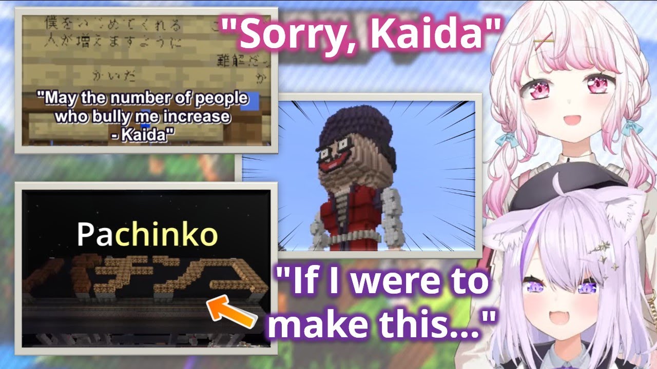 【ENG SUB】The Dark Side of NIJISANJI's Minecraft Server【Shiina Yuika / Nekomata Okayu】