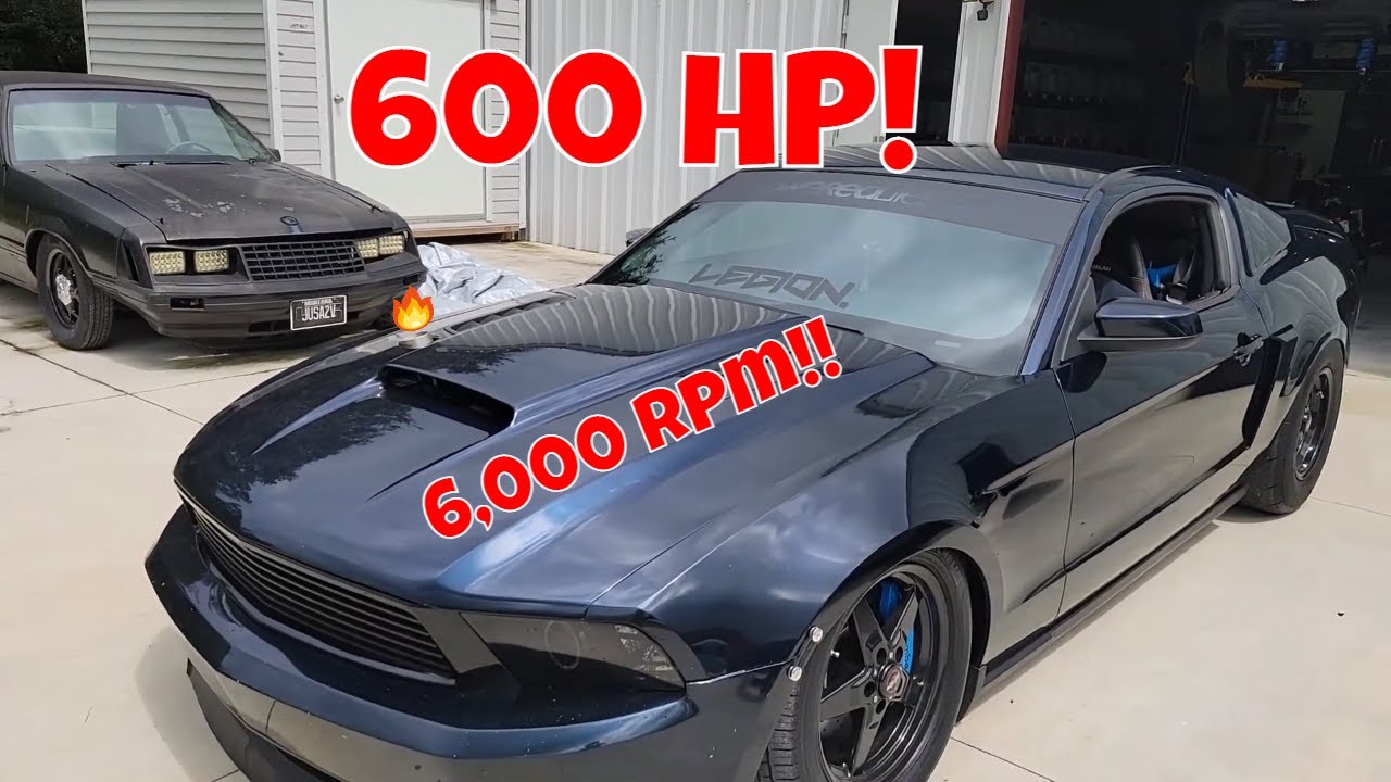 6,000 rpm 600 rwhp 2-Step 3.7L V6 Mustang NPG Turbo Kit #MafiaBuilt #MafiaTuned #shorts
