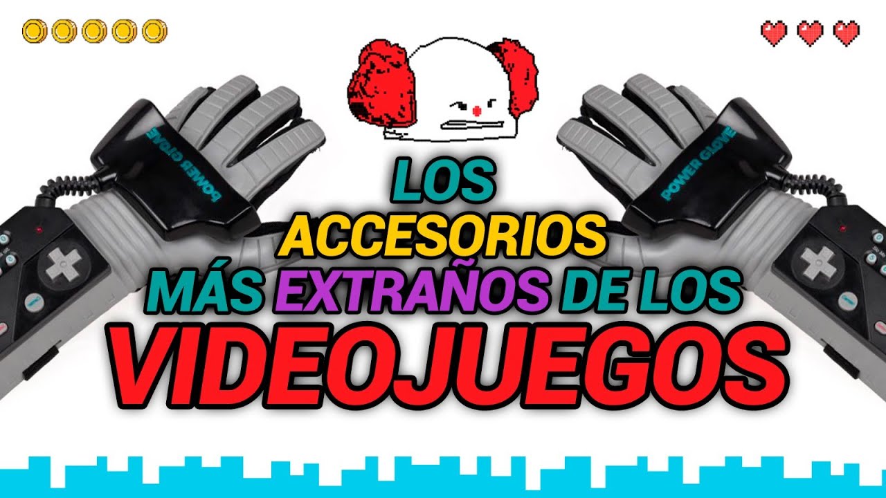 Los accesorios más extraños de los videojuegos