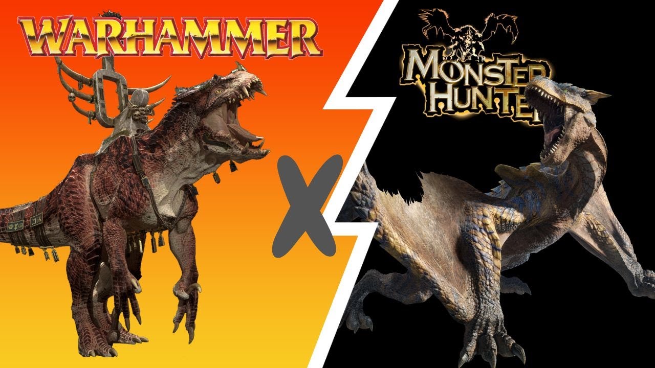 Monster Hunter X Warhammer - Painting a Tigrex Carnosaur