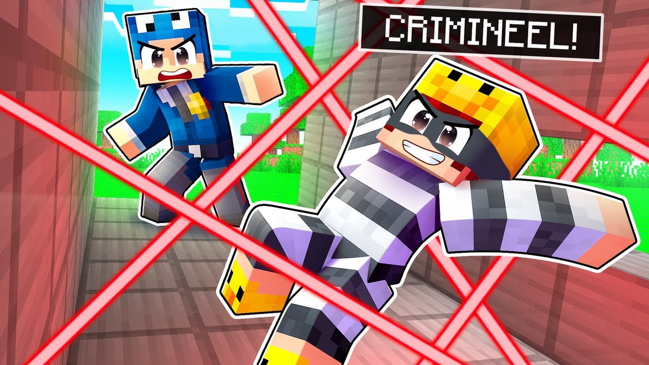Wij OVERVALLEN Een BANK In Minecraft..