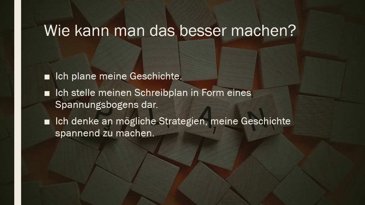 Schreibstrategien zum Thema 