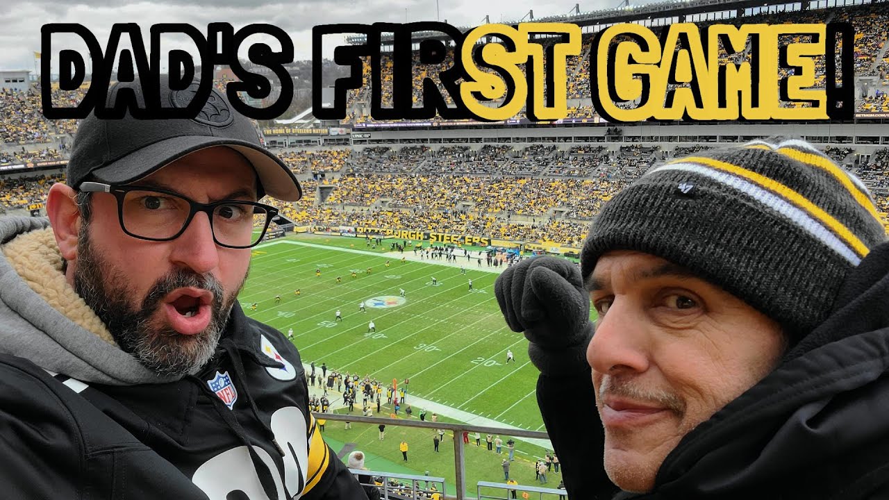 Took My Dad To His FIRST EVER Steelers Game! | Entire Gameday Experience!