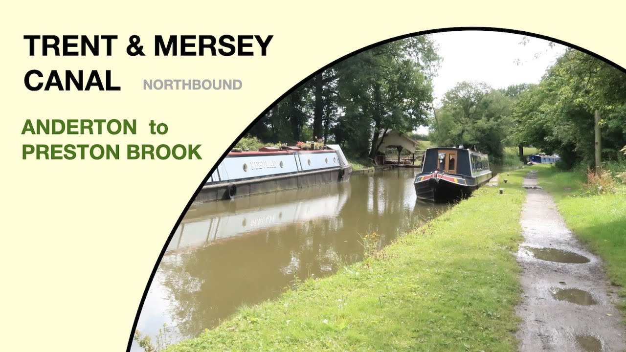 Trent & Mersey Canal by Narrowboat - Anderton to Preston Brook