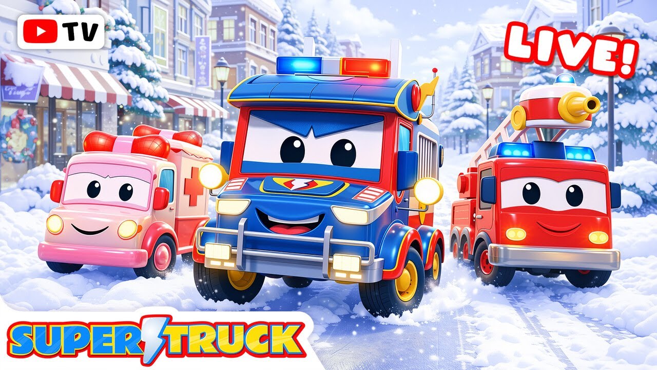 🔴❄️ CANLI | Süper Kamyon Kurtarmaya Geliyor: Kış Görevi! 🚒⛷️