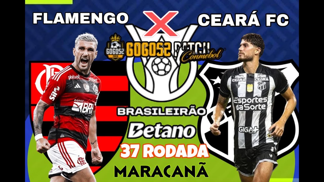FLAMENGO X CEAR&Aacute; | 37 RODADA BRASILEIR&Atilde;O | GOGOSZ PATCH