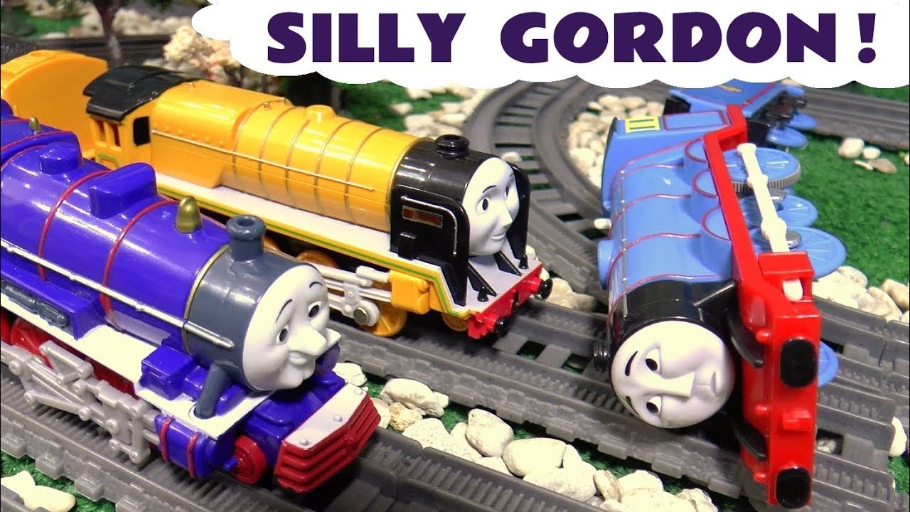 Silly Gordon Toy Train Story With The Funny Funlings