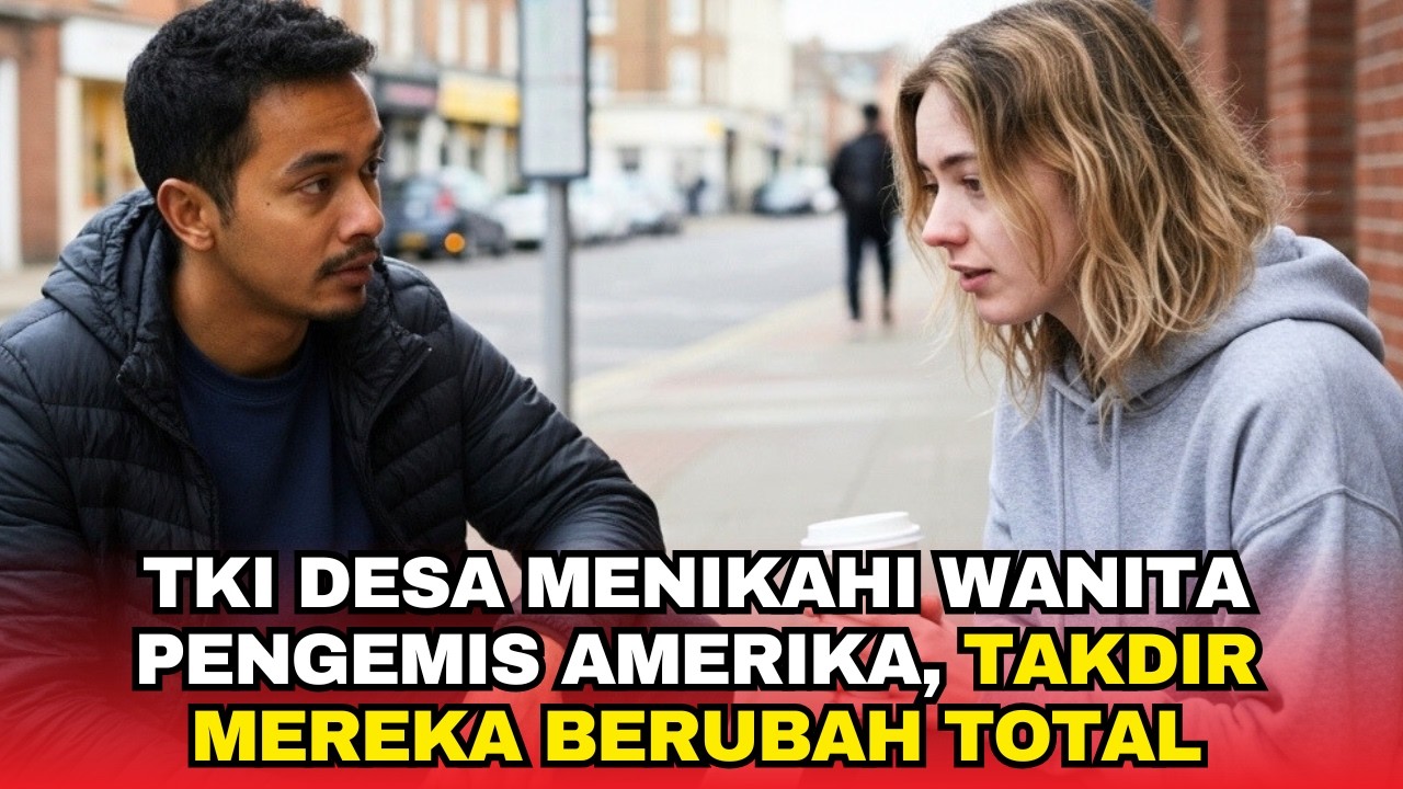TKI DESA MENIKAHI WANITA PENGEMIS AMERIKA, TAKDIR MEREKA BERUBAH TOTAL