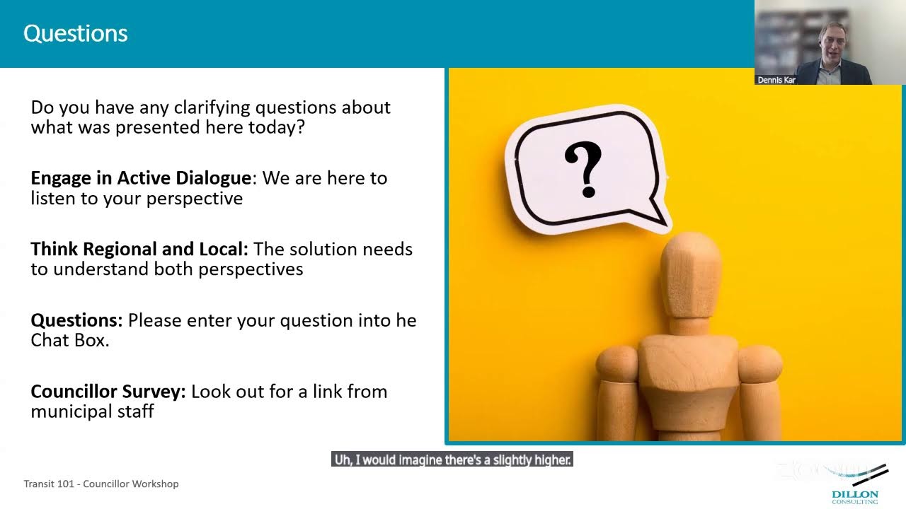 Regional Transit Council Education Session