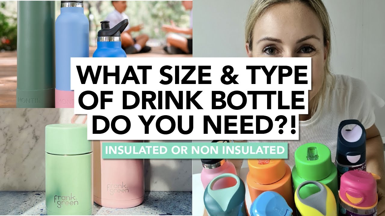 B.BOX VS FRANK GREEN VS MONTIICO DRINK BOTTLES | Which One I Recommend for YOU!