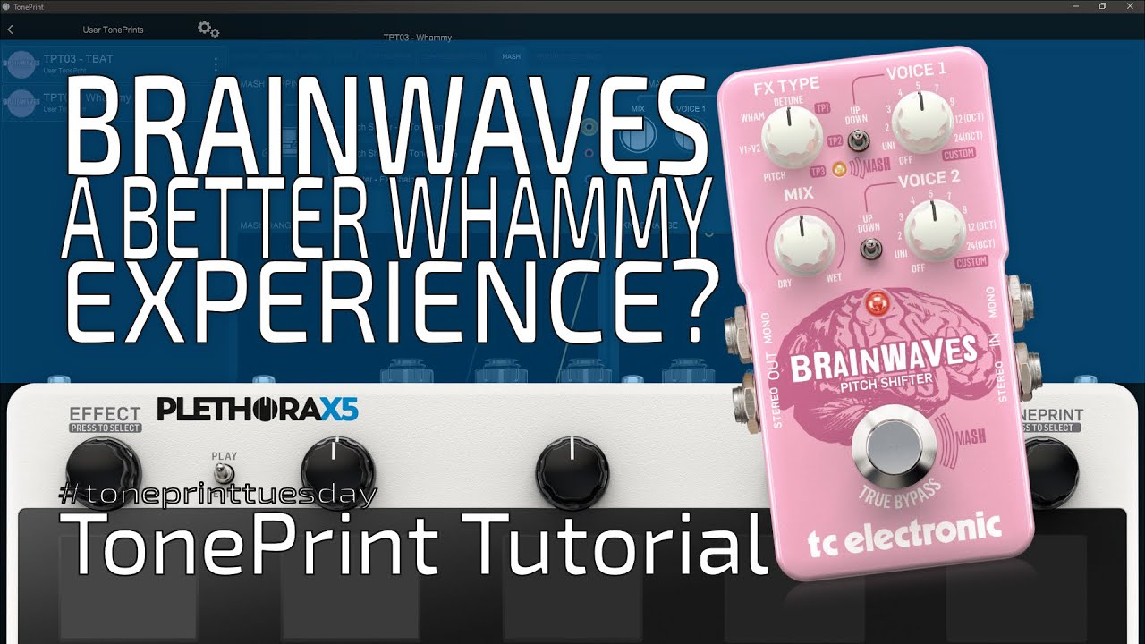 TonePrint Tuesday | 03: A better whammy experience for the PLETHORA X5 & Brainwaves