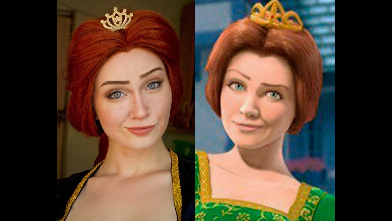 Fiona (Shrek) Make Up Tutorial