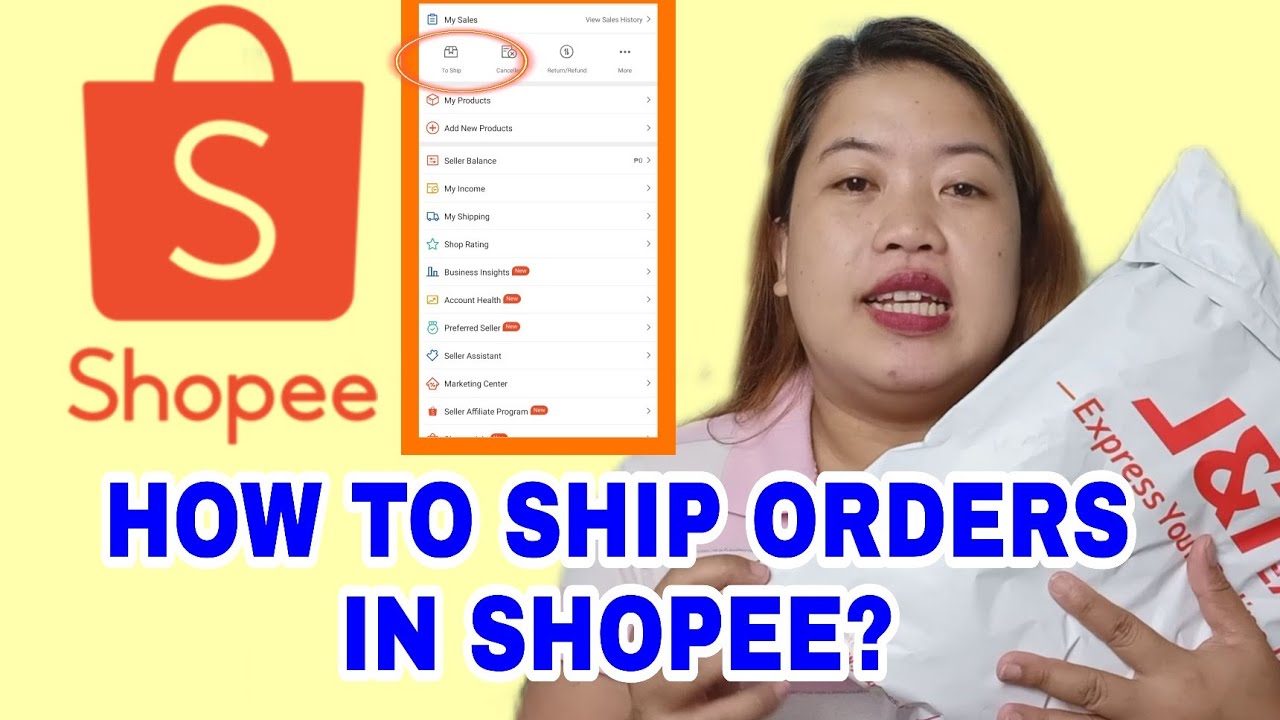 PAANO MAG DROP OFF NG SHOPEE ORDERS? || STEP BY STEP