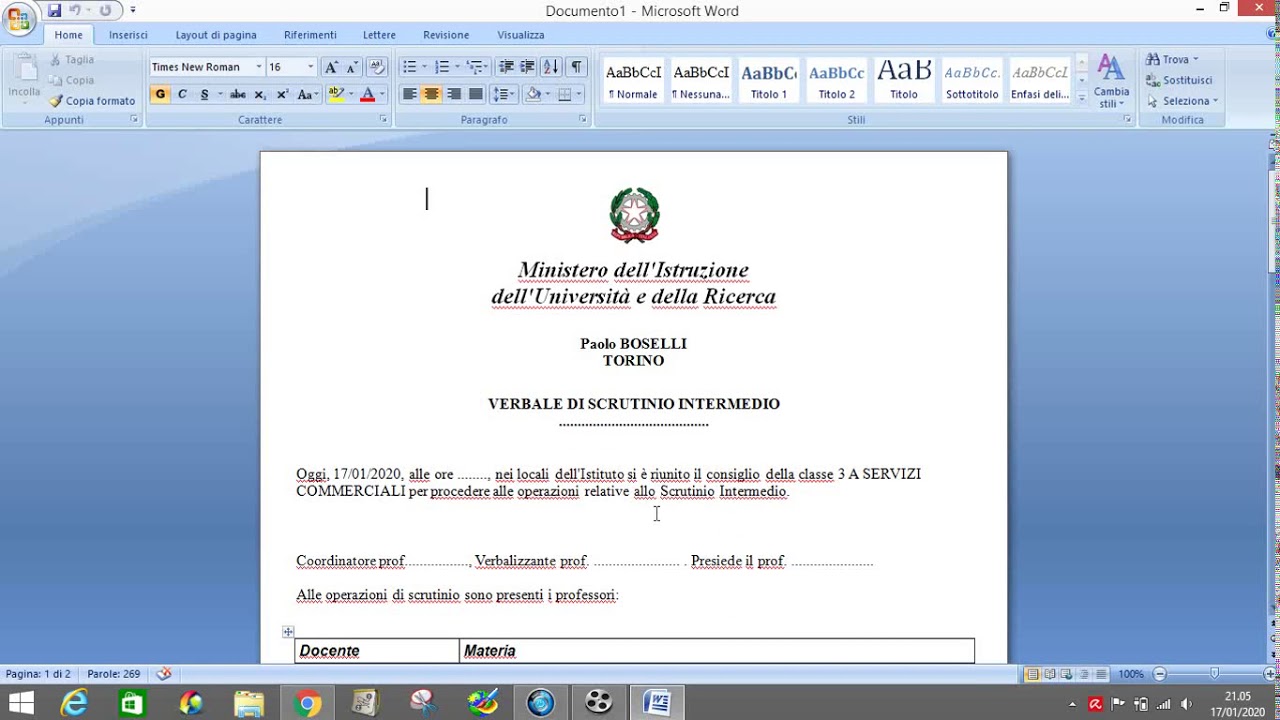 Registro Elettronico Argo - Procedura per scaricare il verbale dello scrutinio