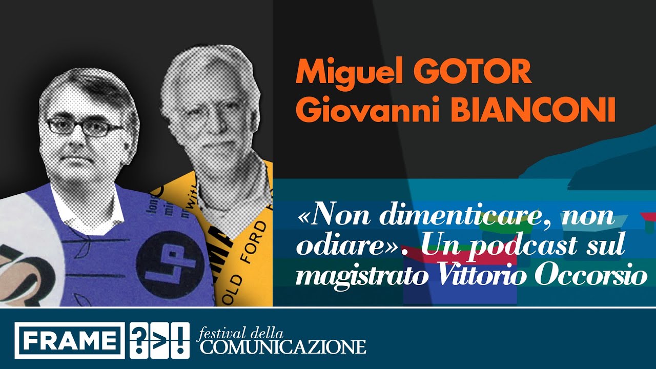 Miguel GOTOR, Giovanni BIANCONI - «Non dimenticare, non odiare»
