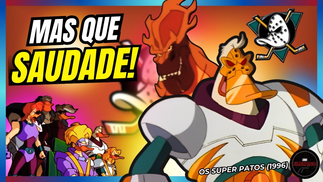 OS SUPER PATOS (1996) - UM DOS MELHORES DESENHOS DOS ANOS 90