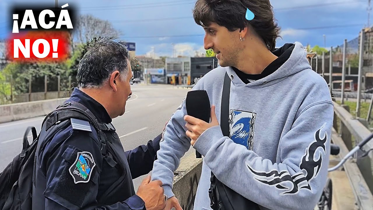 POLICIA nos SACA de la RUTA | 💥Random Calle 85 💥