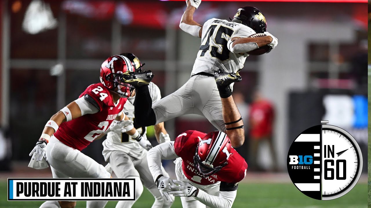 Purdue at Indiana | Nov. 26, 2022 | B1G Football in 60