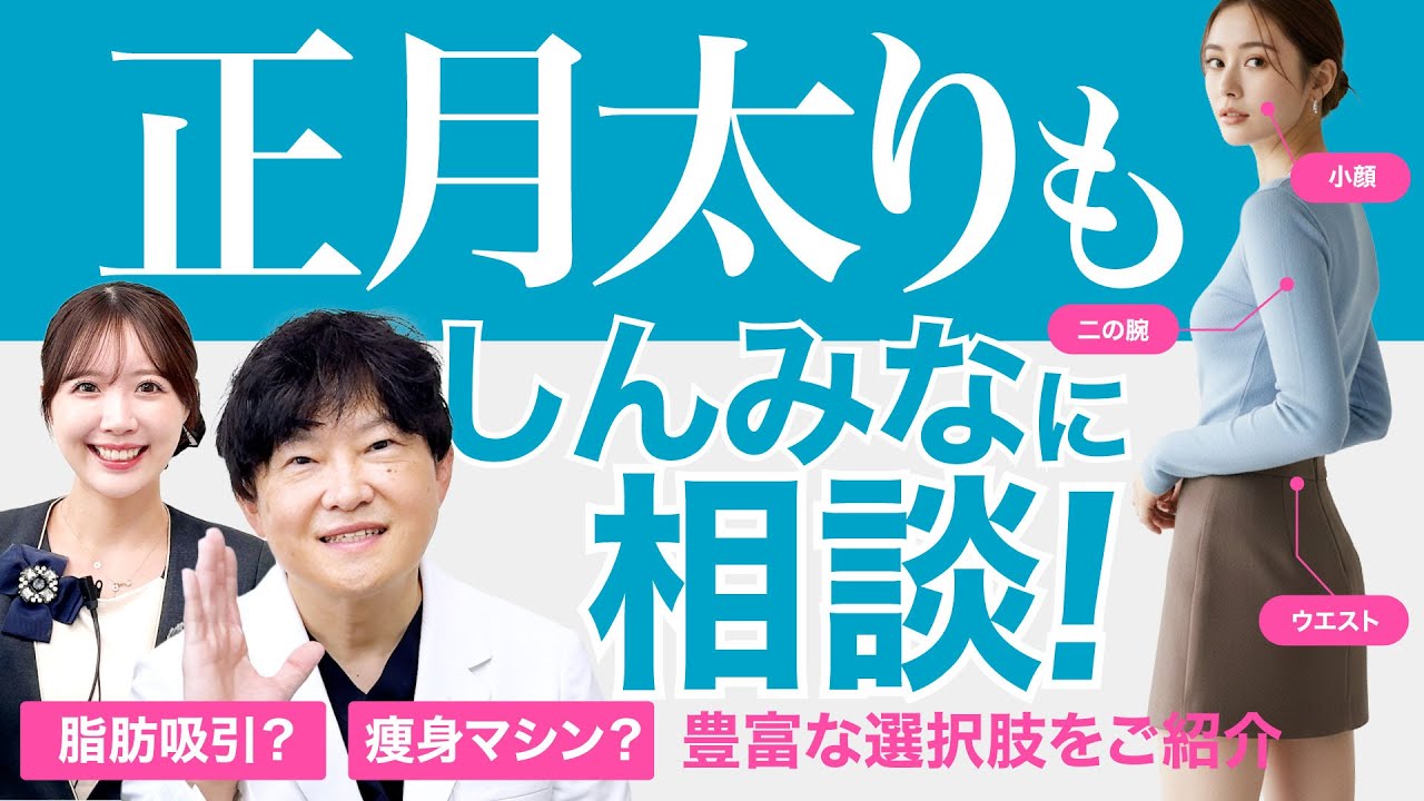 たるみゼロの黄金法則【脂肪吸引か？切らない痩身か？】ルークひのきに聞け！