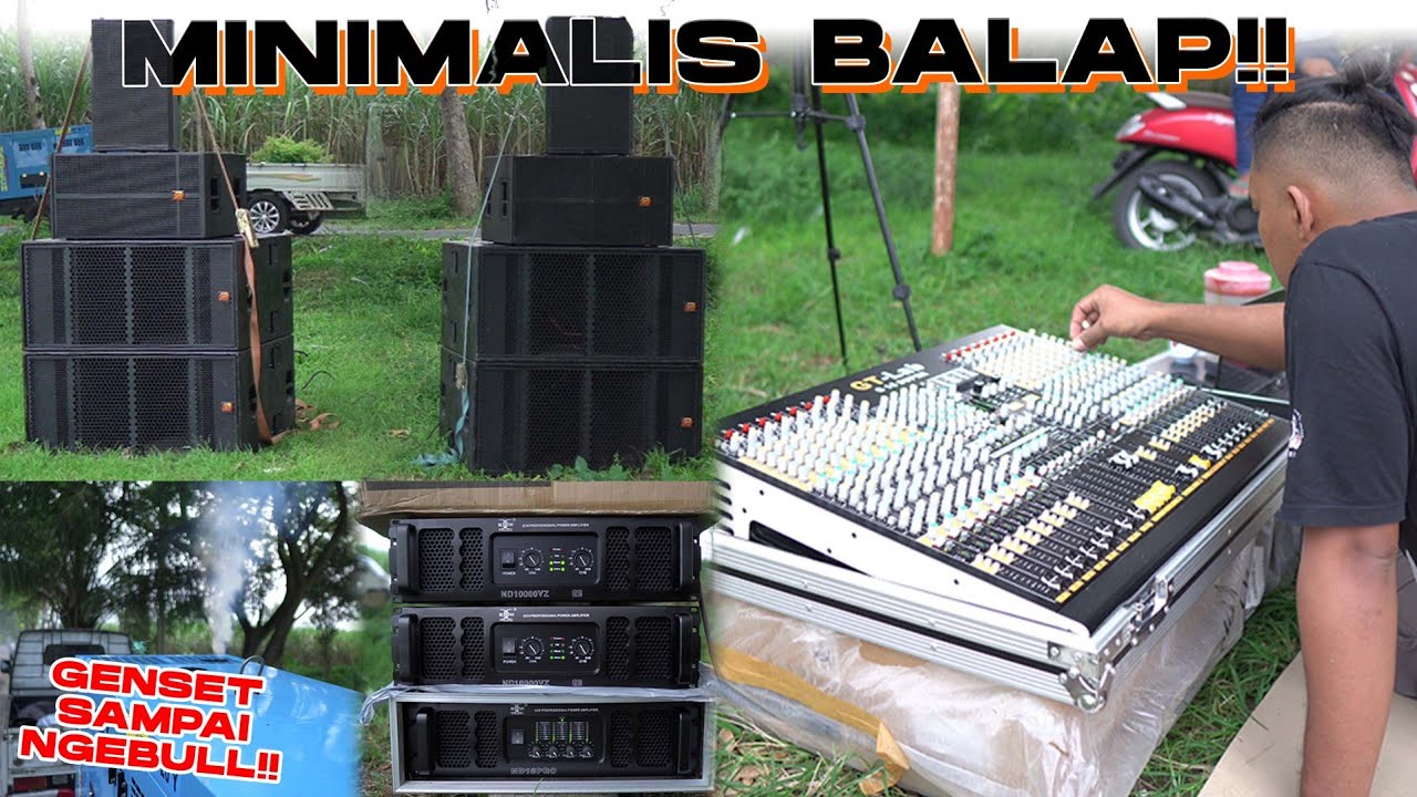 CEK SOUND PAKET 135JT MAIN KANAN KIRI STEREO