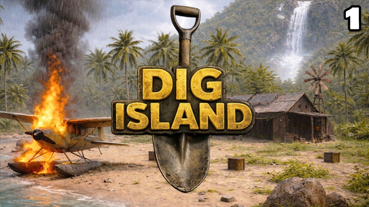 Ich bin mit einem Flugzeug auf einer tropischen Insel abgestürzt | Dig Island deutsch