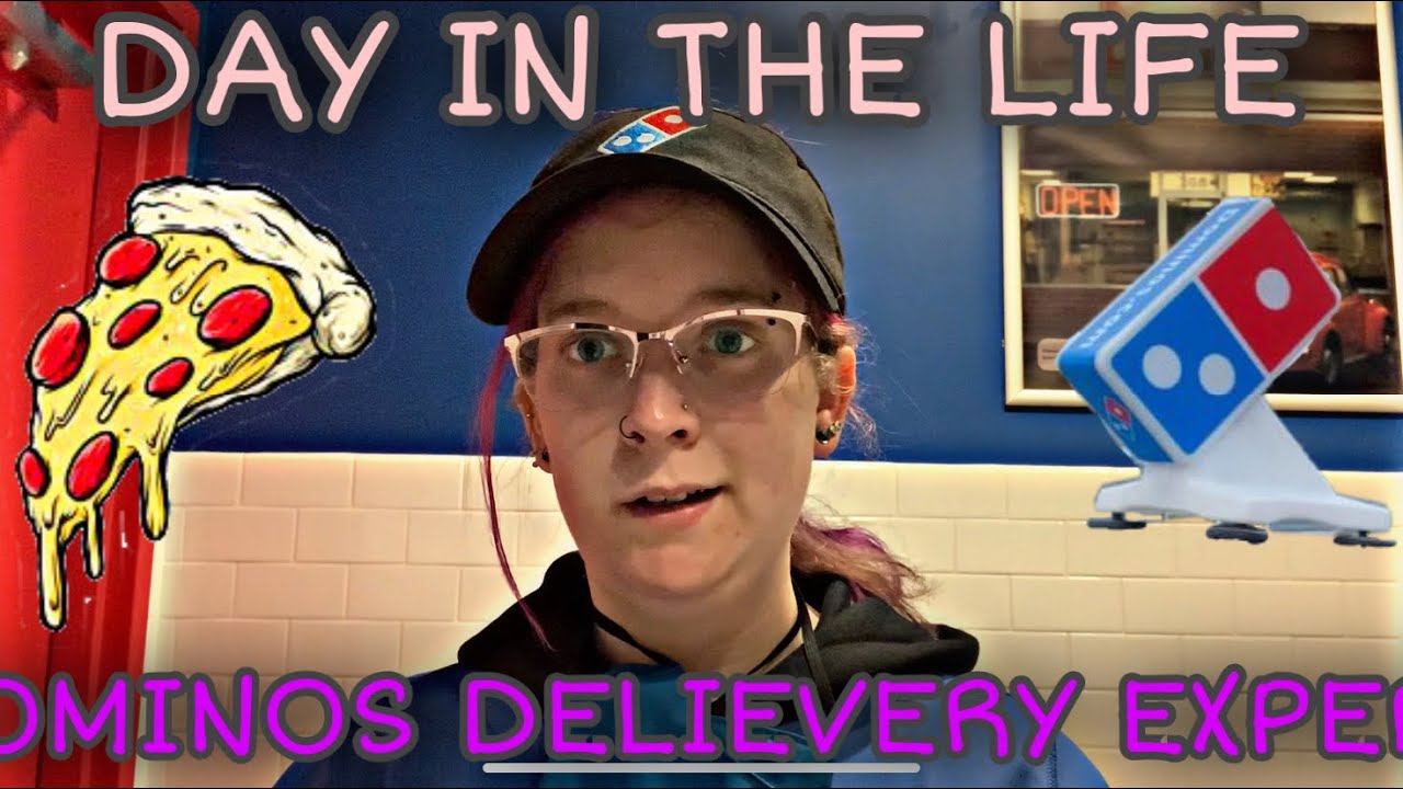 DAY IN THE LIFE OF A DOMINOS DELIVERY DRIVER!!