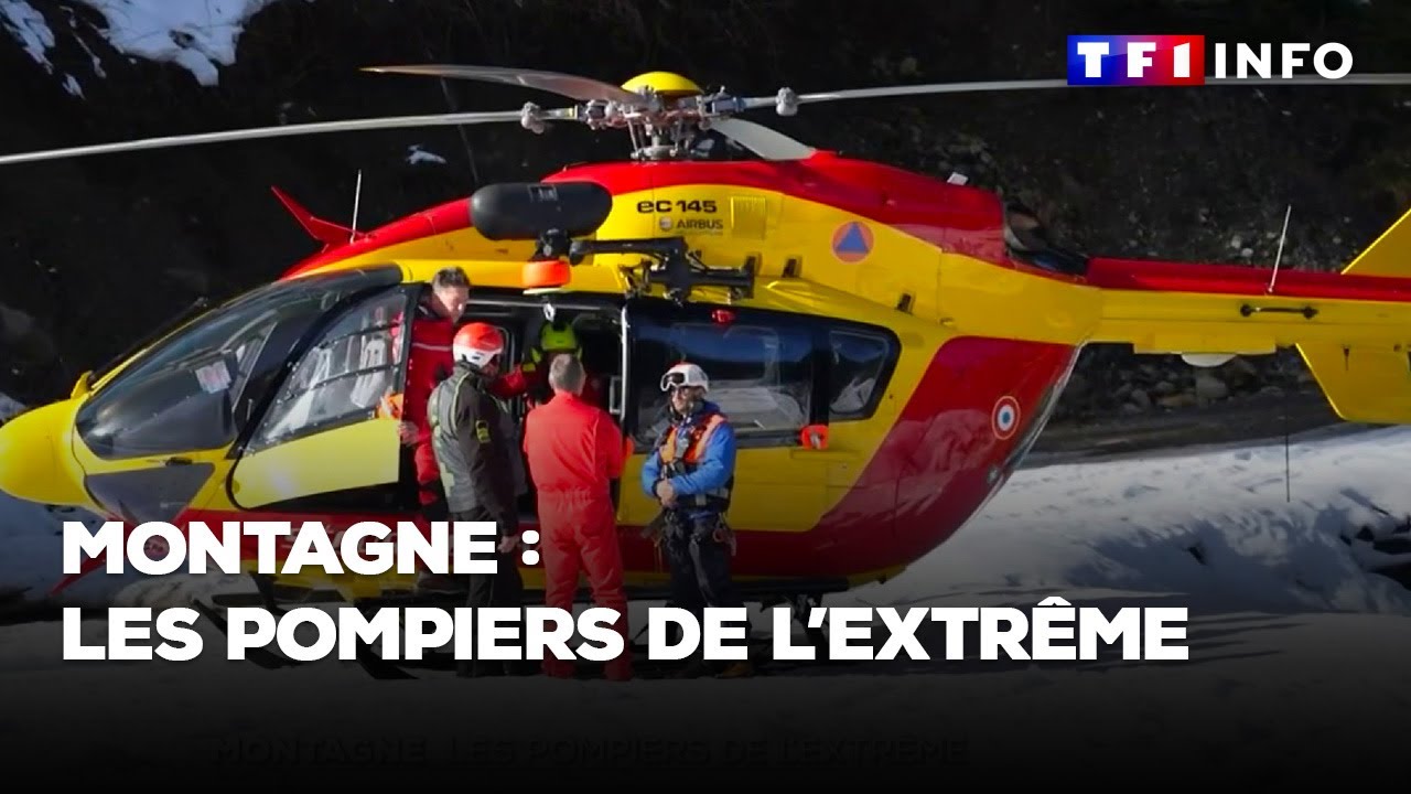 Montagne : les pompiers de l'extrême