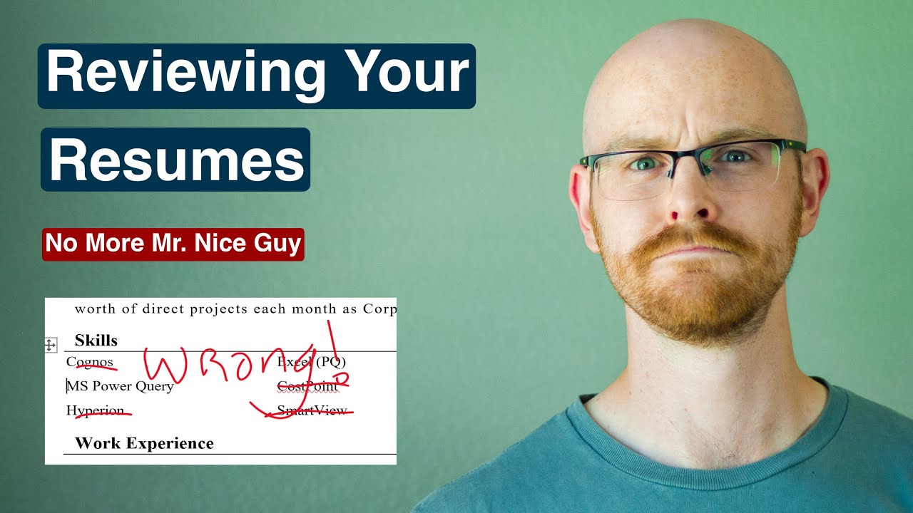Reviewing Your Data Analyst Resumes | Part 2