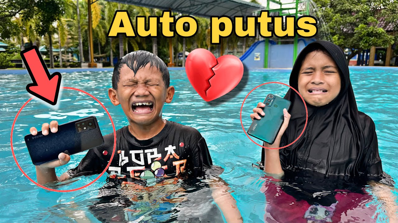 Prank buang hp bocil ke kolam😱 agar tidak bisa pacaran 🗿